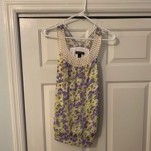 Juniors frilly tank